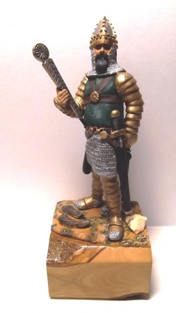 GUERRIERO SASSANIDE  IV-V SEC.